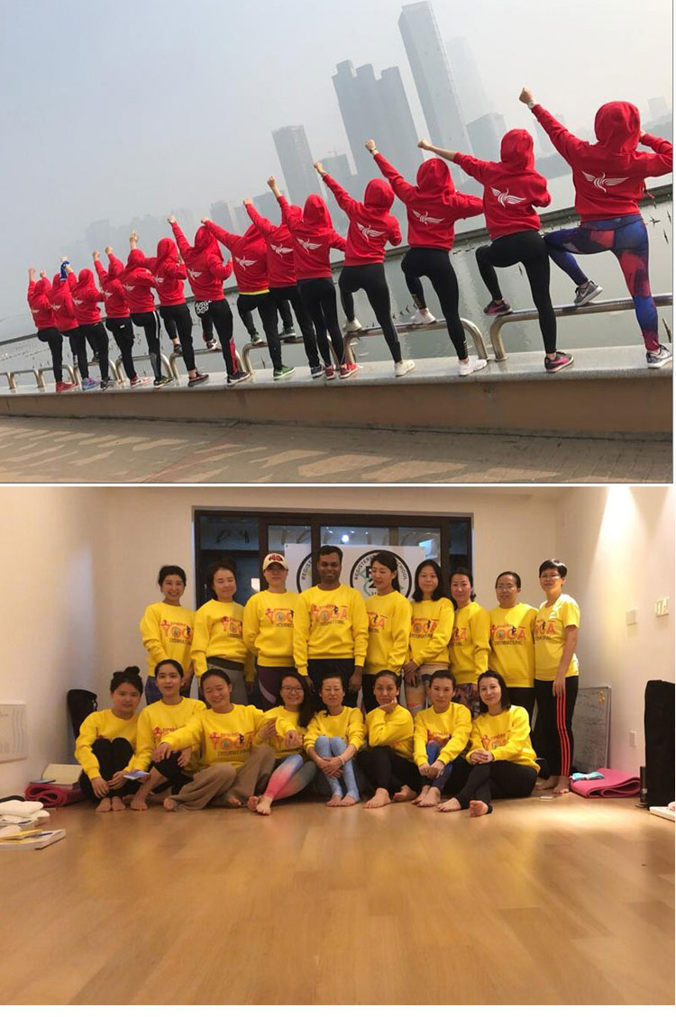 卫衣定制奶茶店工作服团体服订做同学聚会班服套头圆领秋冬季加绒(图13)