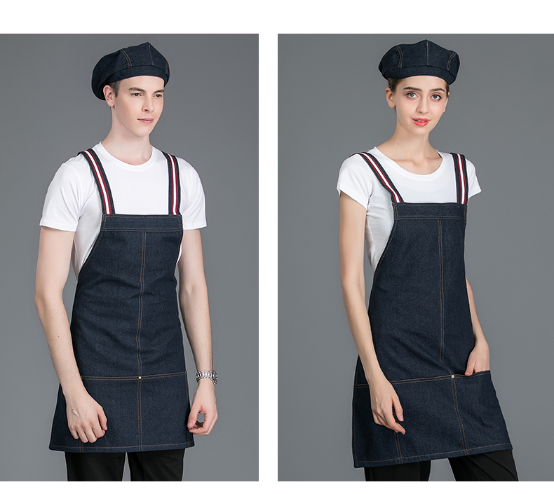 1574395701334016.jpg 仔工作服围裙餐厅咖啡师奶茶店花艺理发师背带定制围裙印logo女(图12)