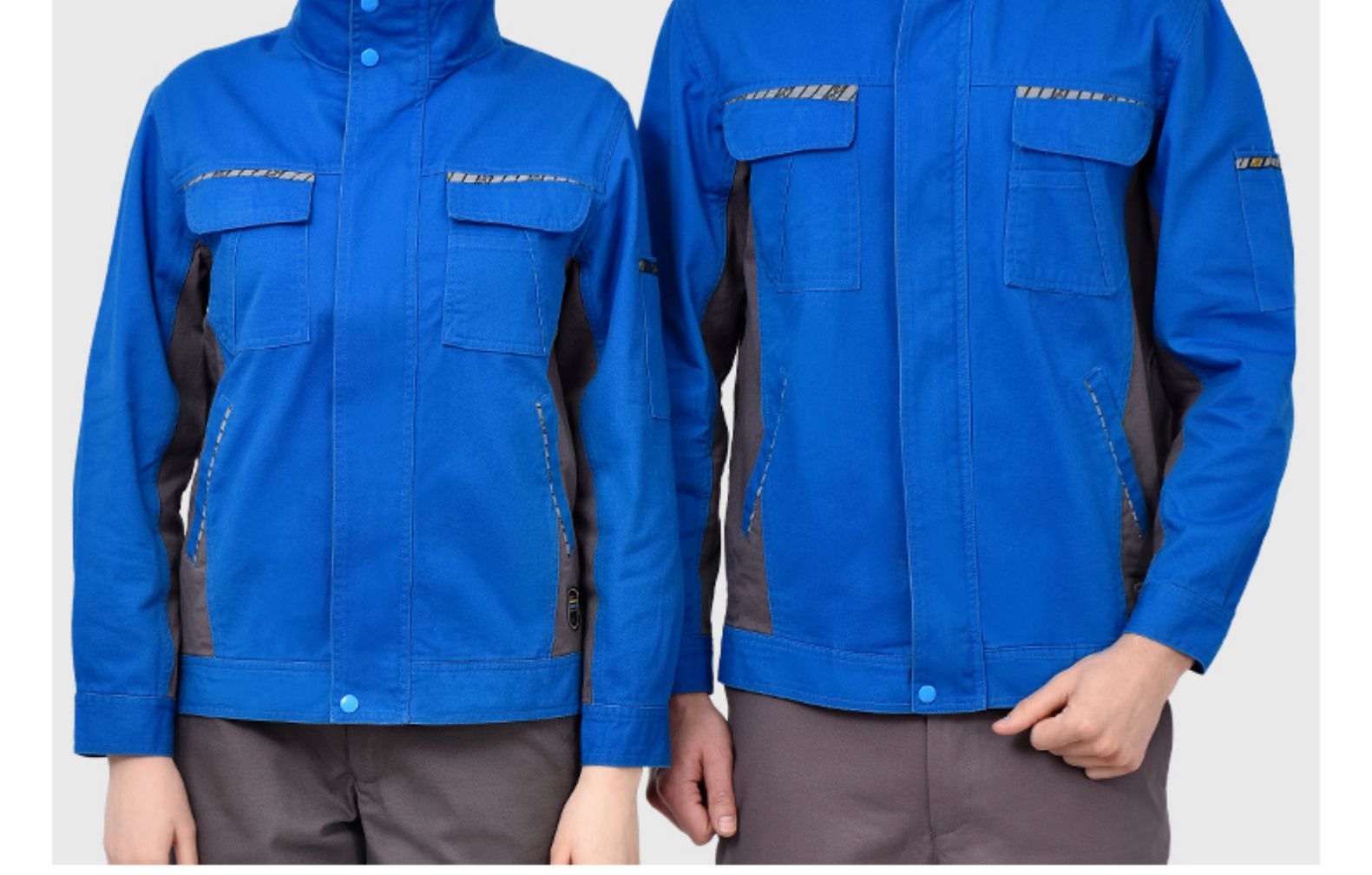 纯棉秋冬季长袖工作服套装男士维修汽修服全棉电焊防烫阻燃劳保服(图21)