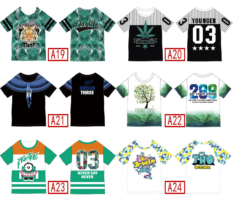 班服定制全身印t恤毕业学生夏季纯棉定做五分中袖短 袖套装运动会(图44)