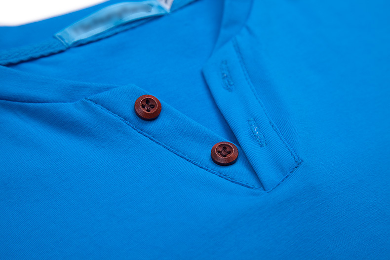 空白文化衫V领短袖莱卡棉polo衫团体活动服装定制个性diy印字(图18)