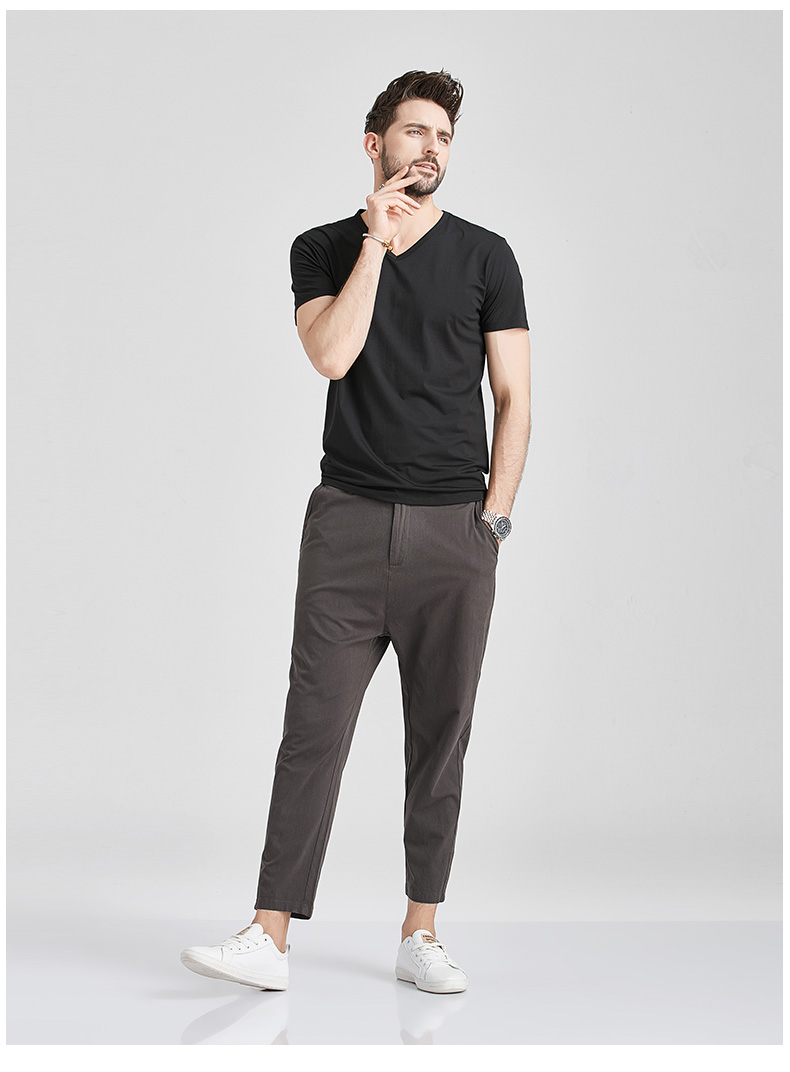 1574760008680848.jpg 莫代尔棉短袖t恤男士夏季v领衣服潮流半袖丅潮牌冰丝体恤衫(图20)