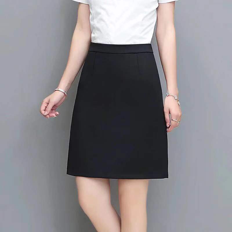 21#爆款A字裙-网纹后拉链(图2)