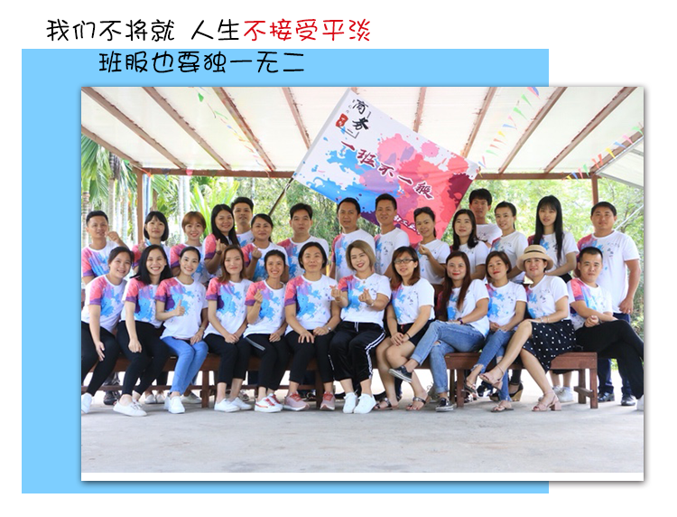 同学聚会t恤定制班服毕业团队衣服装diy短袖文化衫工作服印字logo(图39)