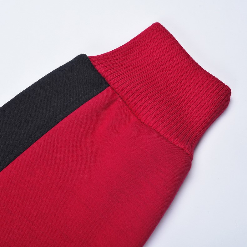 秋冬装快餐火锅店服务员工作服长袖卫衣定制超市工装加厚外套印字(图11)