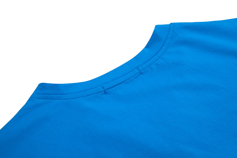 空白文化衫V领短袖莱卡棉polo衫团体活动服装定制个性diy印字(图17)