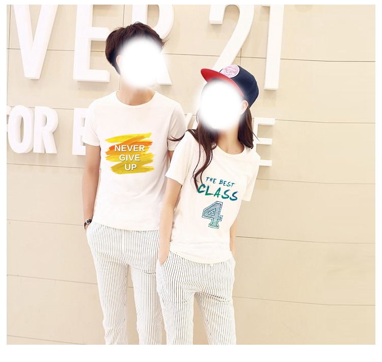 4班班服夏季韩版学生学院风高中幼儿园活动同学聚会衣服t恤定制印(图16)