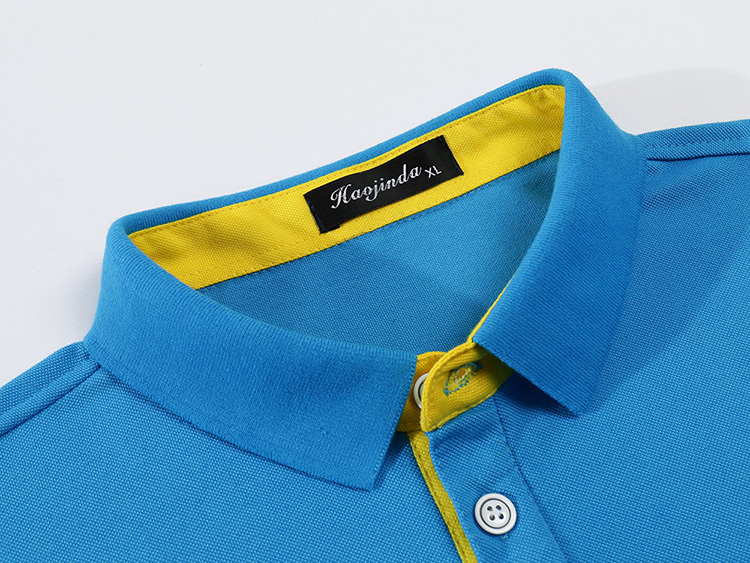 工作服t恤定制长袖翻领团体秋装广告文化Polo衫diy纯棉圆领印logo(图15)