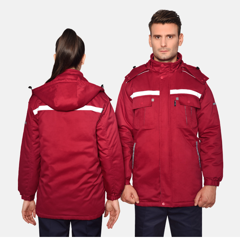 1573818455944902.jpg 冬季工作服棉衣男加厚保暖防寒反光条棉服劳保服棉袄工厂车间冬装(图15)