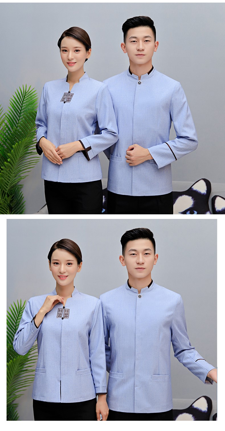 1577624345698106.jpg 保洁服长袖女酒店宾馆客房服务员工作服物业清洁工秋冬装定制大码(图13)