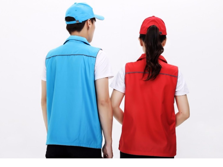 反光条马甲定制志愿者广告背心义工工衣印字图LOGO(图7)