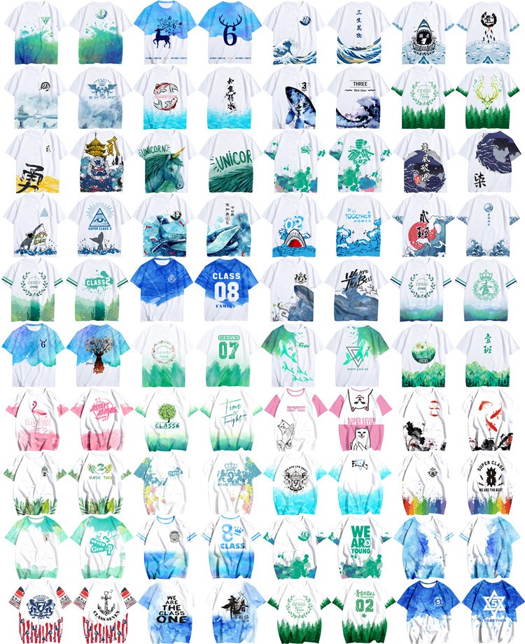 1578576581893854.jpg 夏季班服定制初中高中毕业t恤diy定做短袖同学聚会 全身印运动会(图15)