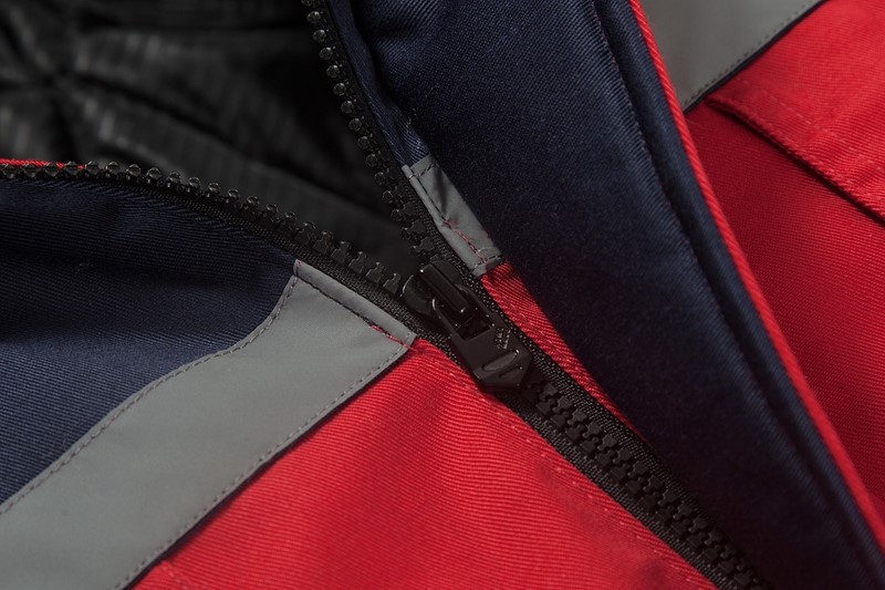 工作服棉衣防寒劳保加厚工程服冬装汽修维修师男厂服反光条棉袄(图23)