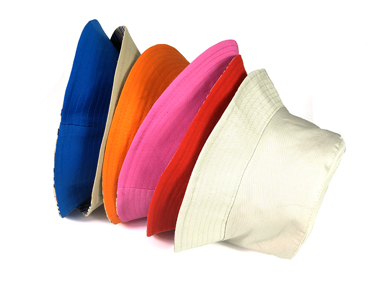 广告帽定制渔夫帽盆帽钩鱼帽 平顶遮阳帽防晒帽 旅游帽旅行帽(图8)