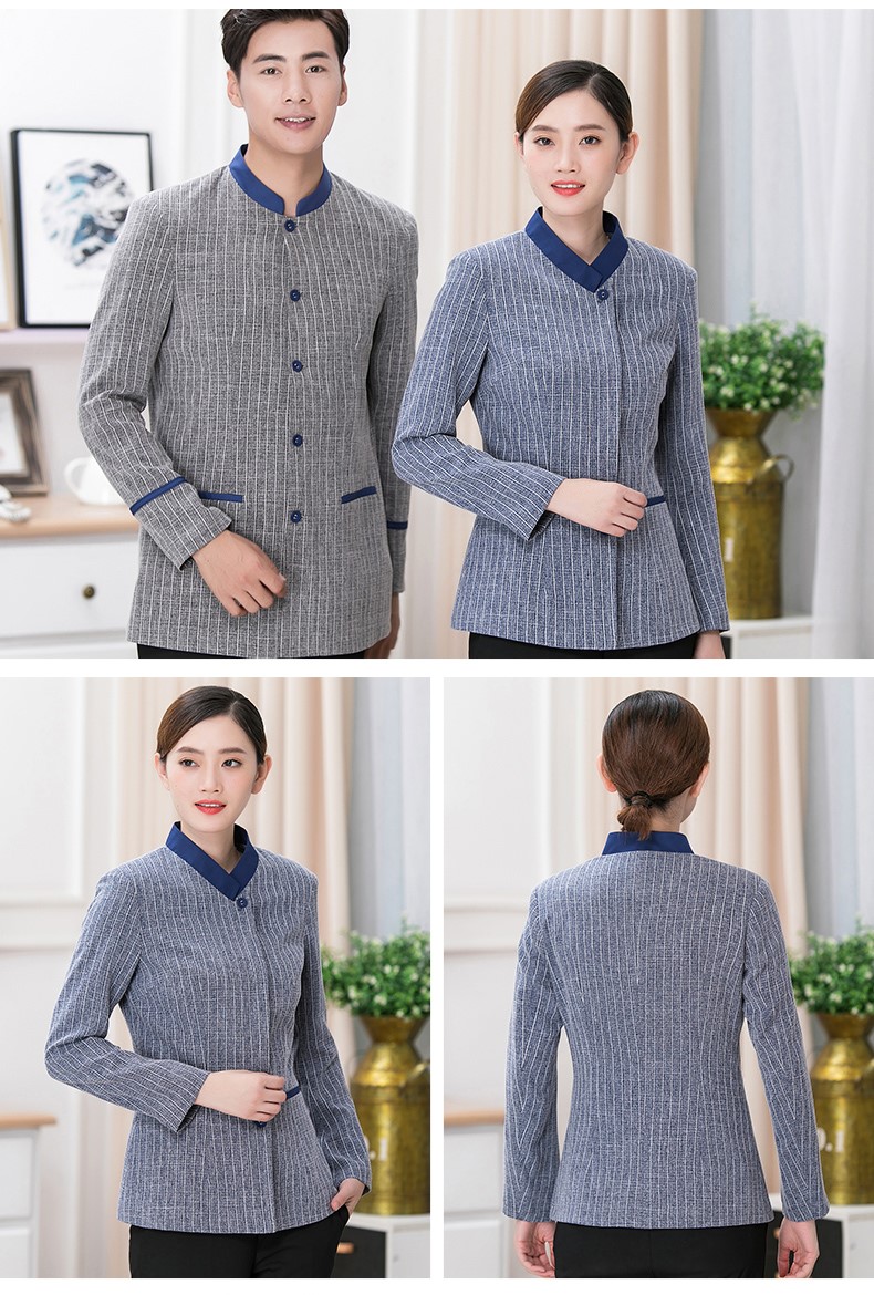 厨师服秋冬款男女后厨餐饮烘焙蛋糕店厨房厨师工作服长袖秋冬装(图10)