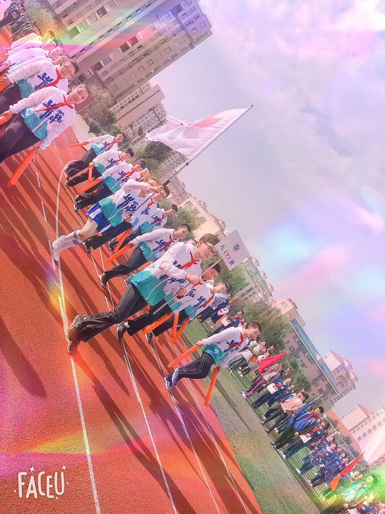 班服外套定制卫衣秋冬连帽套头拉链全身印风衣潮运动会长袖衫订做(图3)