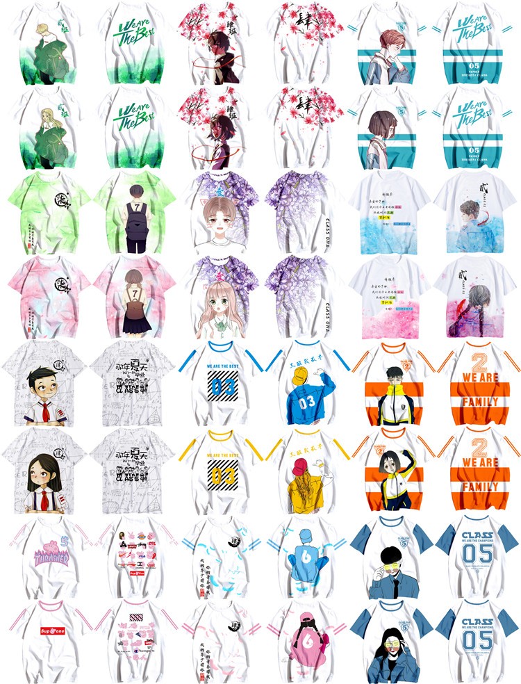 1578576581471457.jpg 夏季班服定制初中高中毕业t恤diy定做短袖同学聚会 全身印运动会(图7)