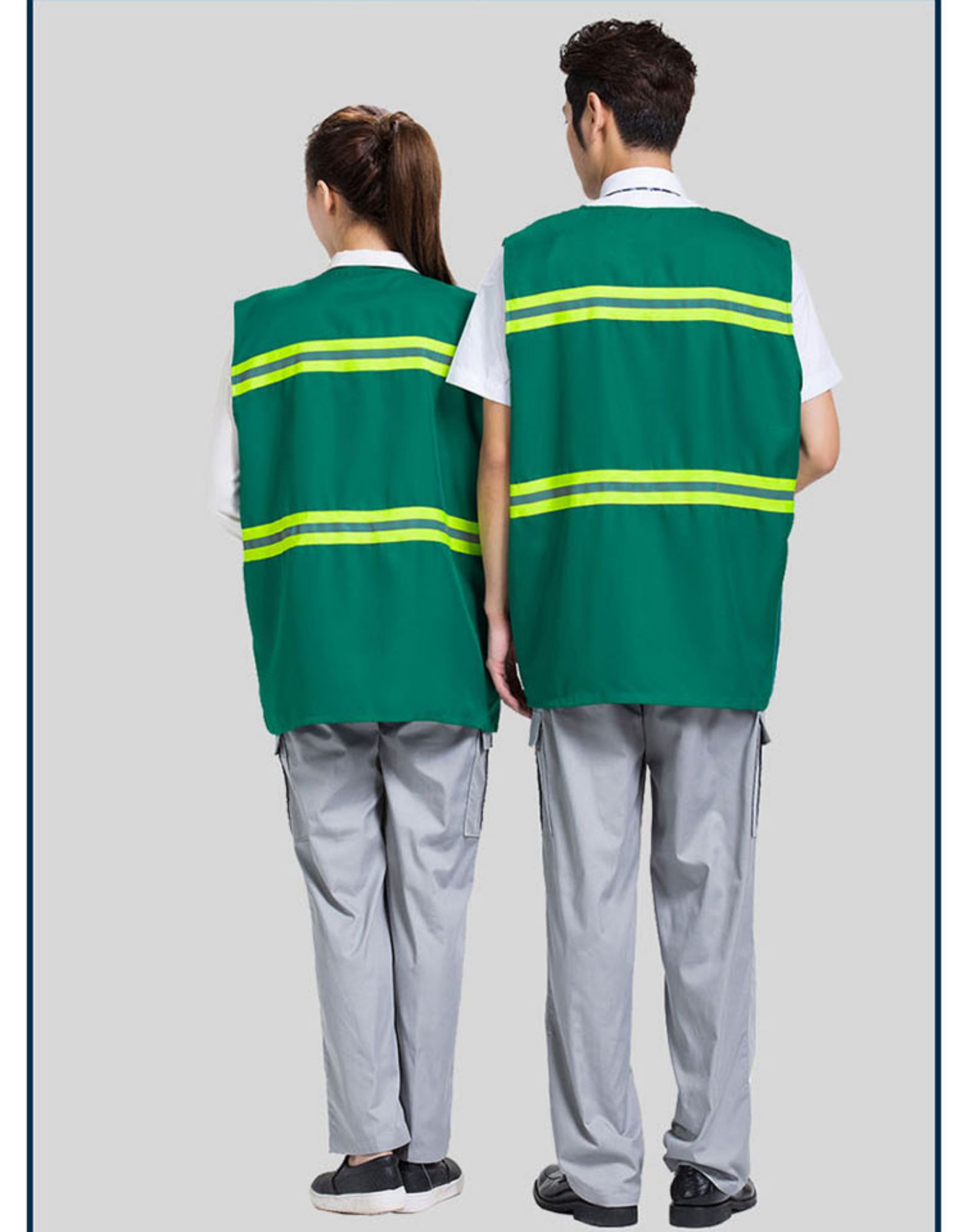 安全环卫马甲坎肩反光工作服马夹男公路园林绿化保洁卫生物业道路(图17)