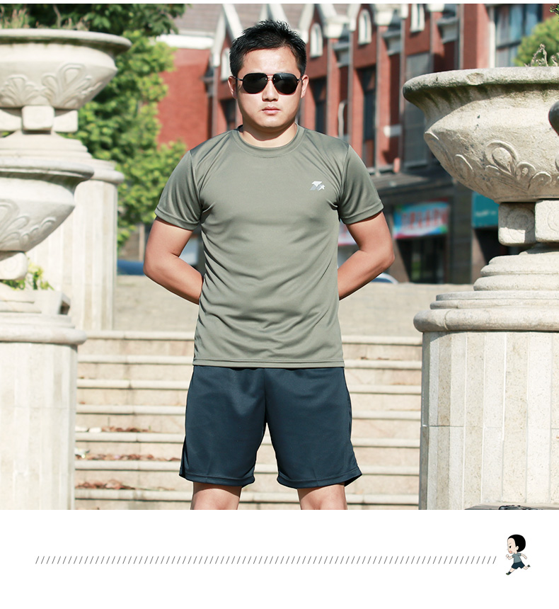 正品体能训练服套装男夏季军迷特种兵t恤短袖短裤军训服作训服女(图19)