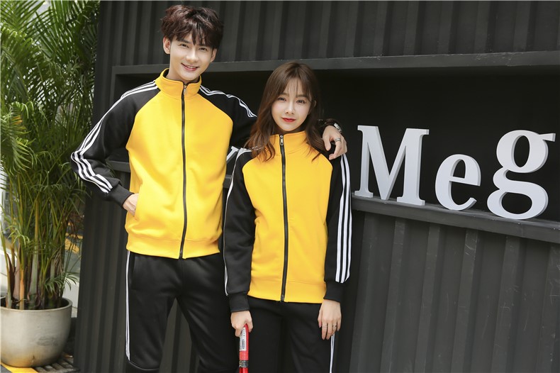 定制卫衣服务员工作服外套秋冬男女火锅店奶茶店超市工装长袖印字(图9)