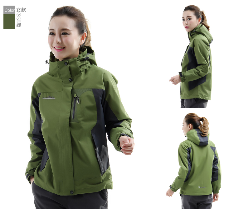 1574327458881850.jpg 秋冬大红色冲锋衣男女大码定制牛栏山汽车4s店工作服印字刺绣logo(图24)