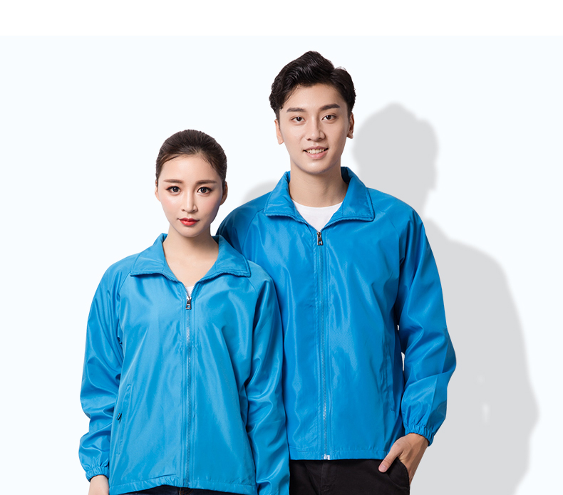 班服定制风衣印logo字广告diy秋季男女潮流宽松运动会外套工作服(图14)