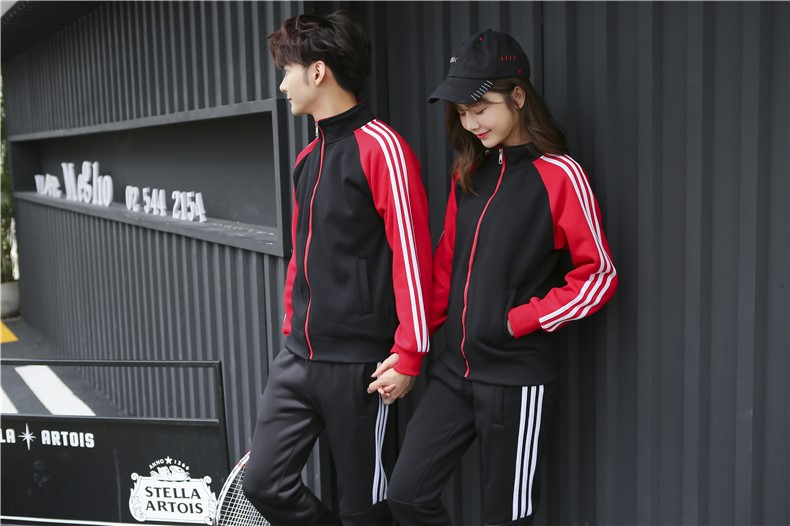 定制卫衣服务员工作服外套秋冬男女火锅店奶茶店超市工装长袖印字(图23)