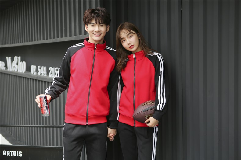 定制卫衣服务员工作服外套秋冬男女火锅店奶茶店超市工装长袖印字(图17)