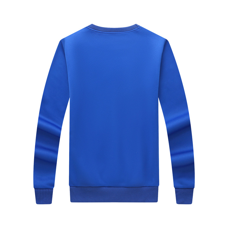 纯棉圆领卫衣工作服定制logo加厚企业文化衫定做无帽广告团体服装(图27)