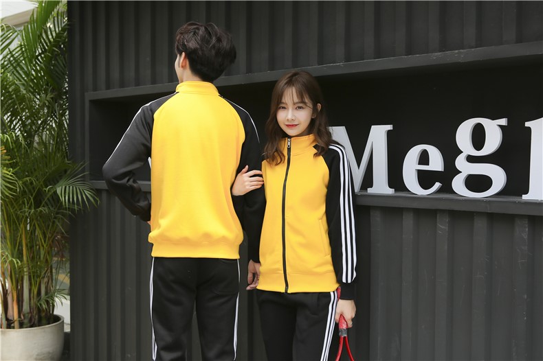 定制卫衣服务员工作服外套秋冬男女火锅店奶茶店超市工装长袖印字(图10)