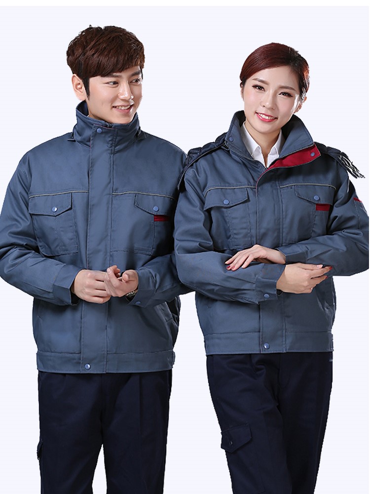 工作服棉衣冬季加厚防寒外套男棉袄冷库保暖棉服秋工装劳保服定制(图12)