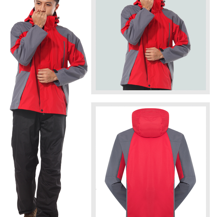 冲锋衣定制团体企业工作服男登山服旅游女防风防水保暖印logo刺绣(图13)