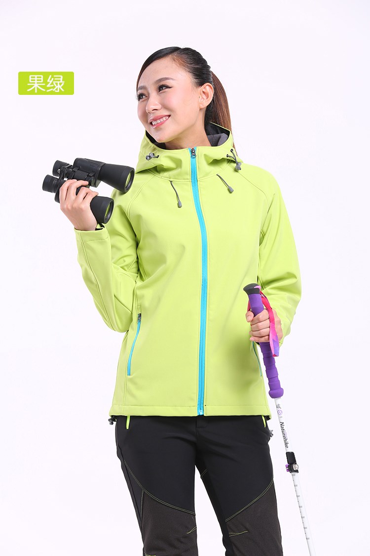 软壳户外单层冲锋衣定制秋冬保暖抓绒运动防风防水外套定做印logo(图20)