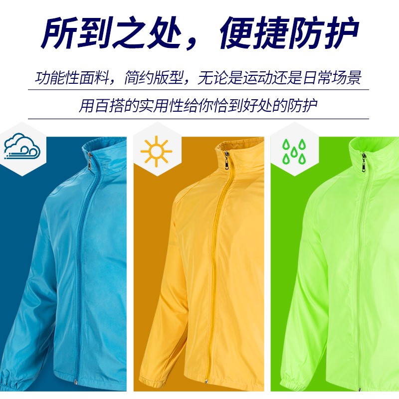 1579249298511019.jpg 春秋广告风衣定制印logo长袖工作装印字服装外套团体活动服宣传服(图3)