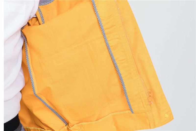 长袖拼色工作服套装男定制印字救援服劳保上衣汽修服工地车间(图12)