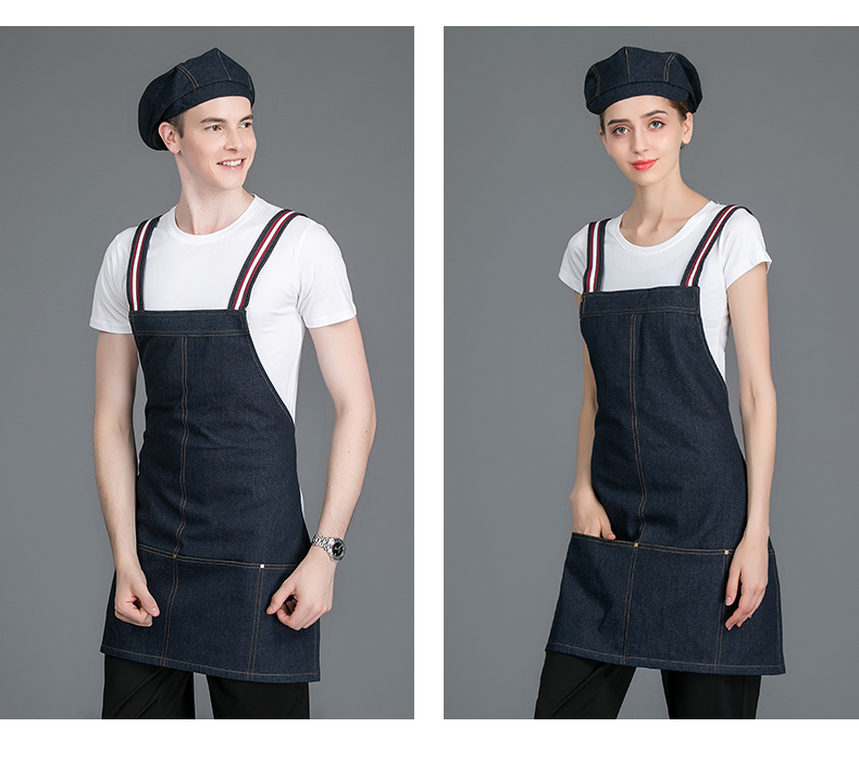 1574395701796819.jpg 仔工作服围裙餐厅咖啡师奶茶店花艺理发师背带定制围裙印logo女(图10)