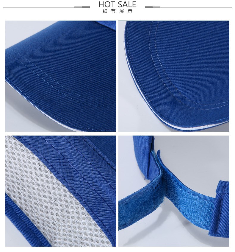 空顶帽子定制新款遮阳帽印字潮流春夏天沙滩帽男女鸭舌帽刺绣logo(图10)