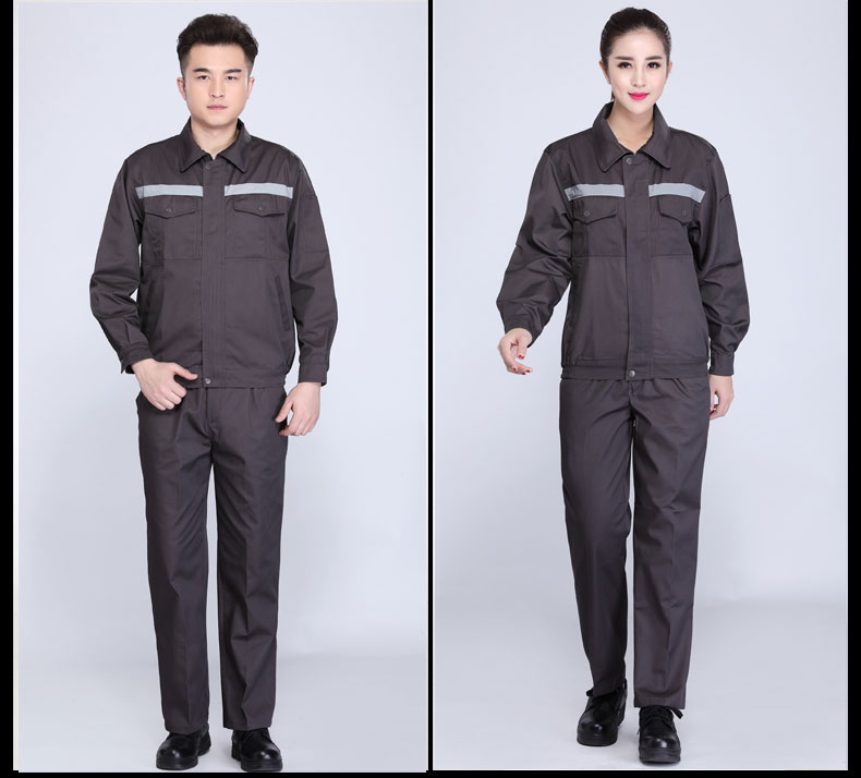 园林绿化工作服套装男士反光条环卫服工程服定制反光条劳保服(图19)