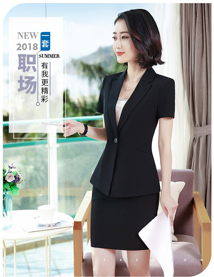 YNZ-1092#女西装套装(图2)