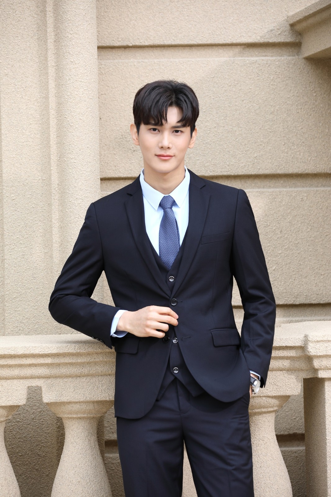 藏青色AB款 春秋加厚(图8)