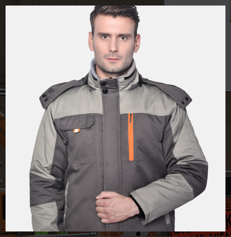 工作服棉衣男女冬季加厚棉服套装车间保暖防寒劳保棉袄冬装定制(图27)