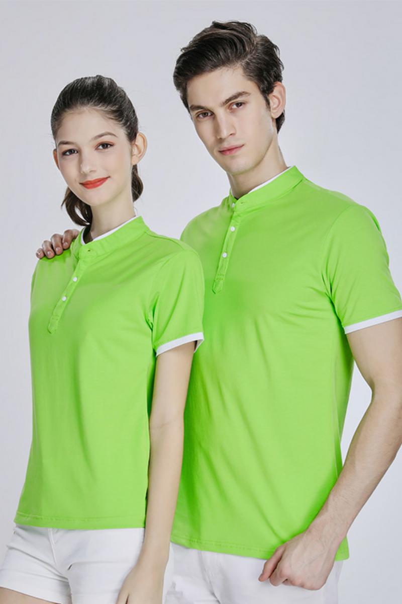 1575188225639990.jpg 立领工作服t恤定制印logo 短袖团体装文化广告polo衫工衣打字刺绣(图13)