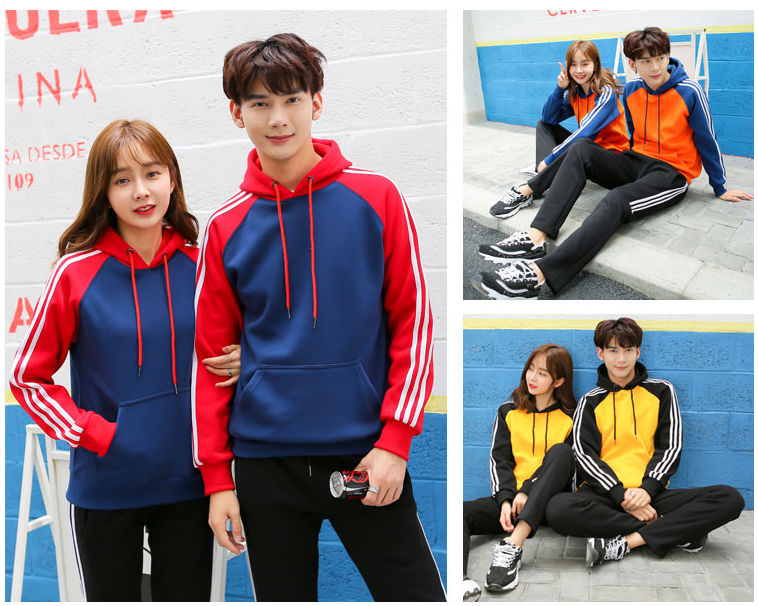 卫衣定制印logo工作服外套diy聚会班服拉链加绒连帽工衣定做印字(图19)