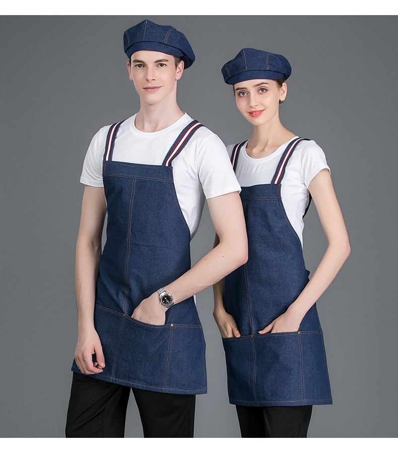 1574395702249982.jpg 仔工作服围裙餐厅咖啡师奶茶店花艺理发师背带定制围裙印logo女(图15)