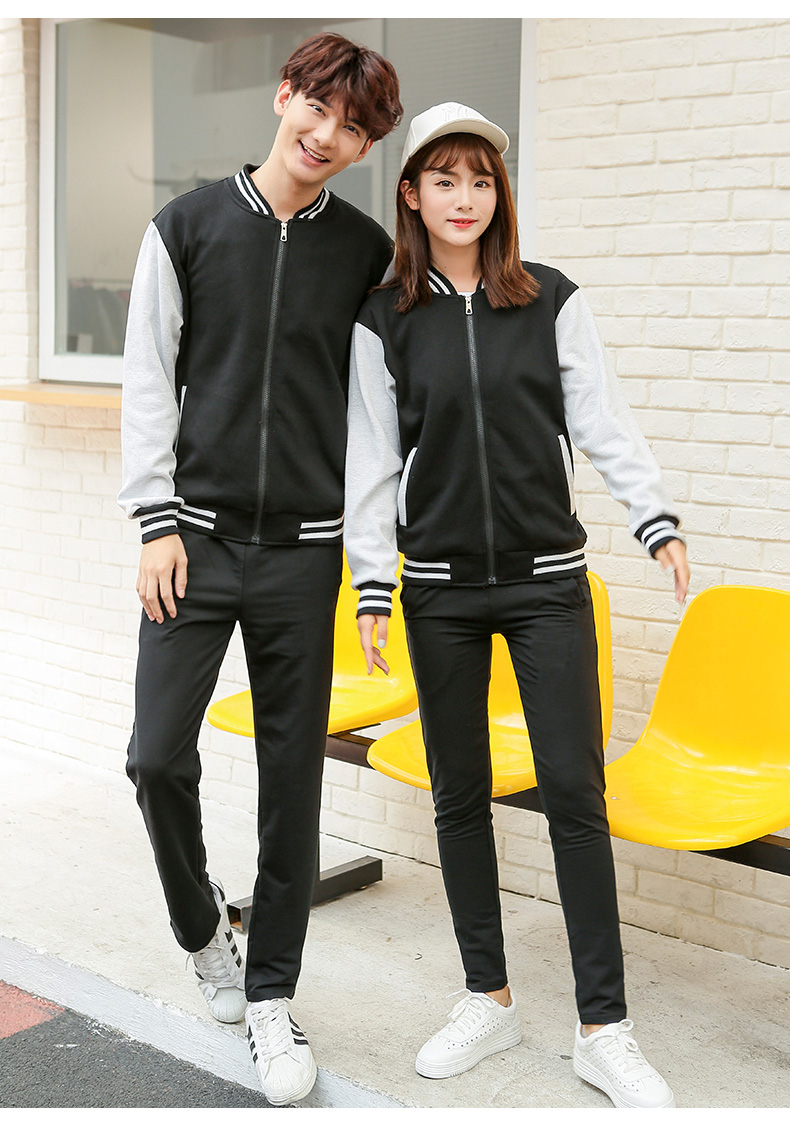 韩版ins百搭三杠卫裤定制秋冬运动休闲裤男工装裤团体班服diy订做(图17)