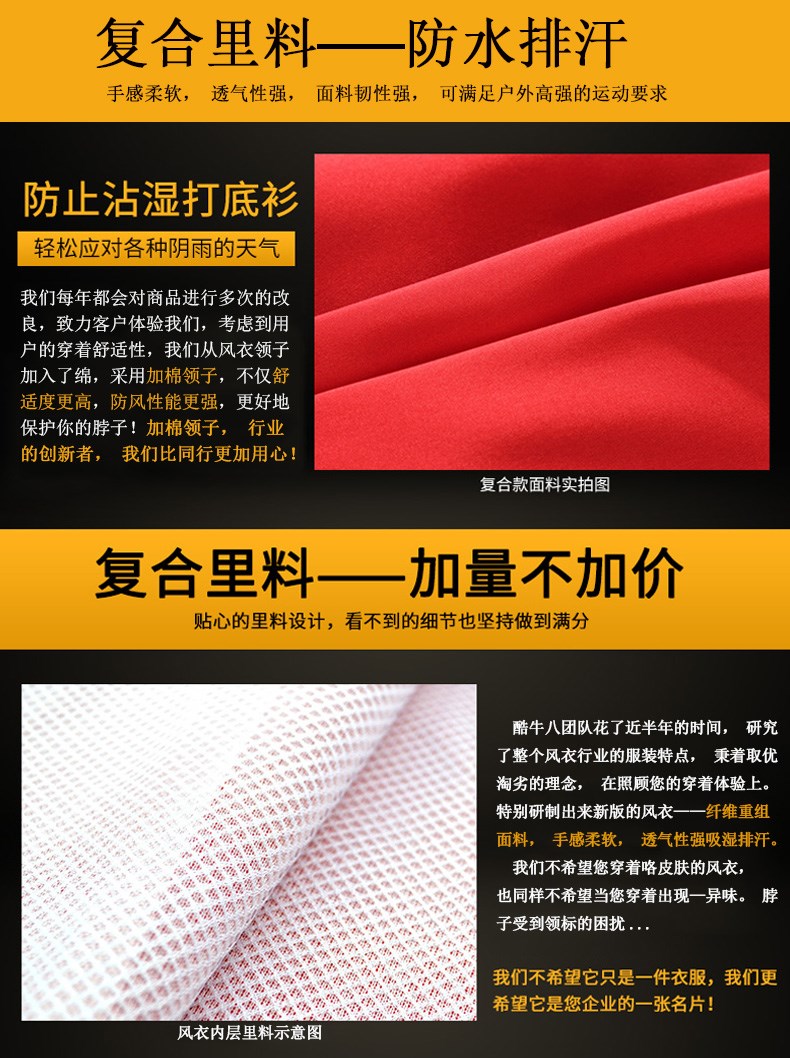 纯棉全身印卫衣定制班服风衣外套定做运动会服聚会工作衣服印logo(图5)