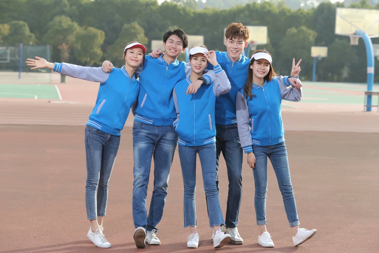 diy棒球服定制卫衣logo团队服装定做班服印字外套长袖工作服刺绣(图2)