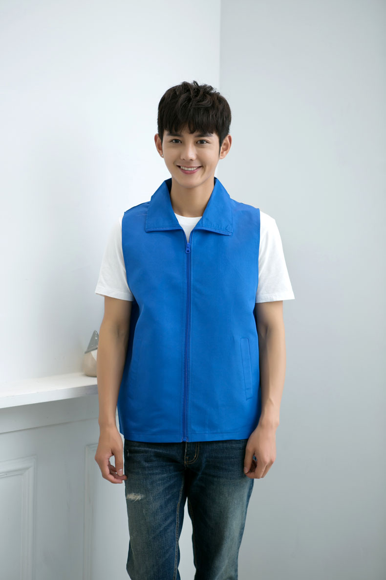 超市商场男女销售员印字工作服马甲志愿者婚庆公司马甲定制logo(图29)