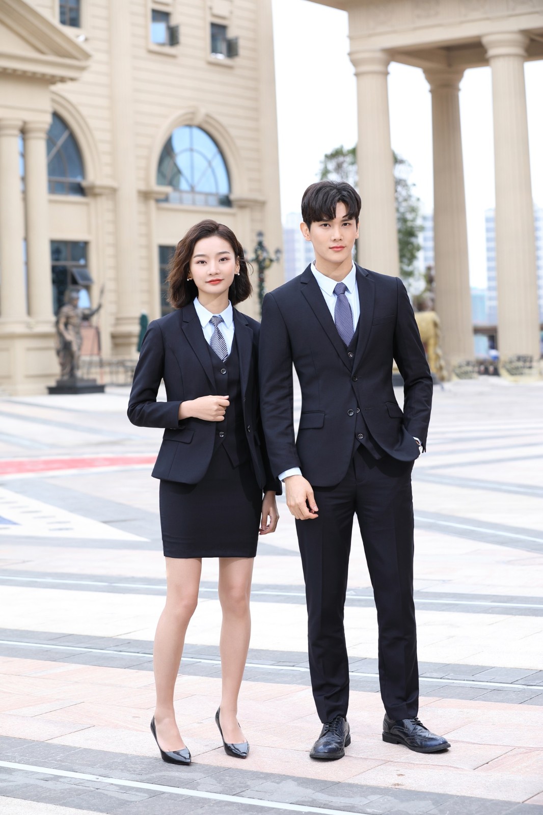 藏青色AB款 春秋加厚(图4)